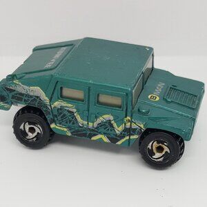 Collectible  Humvee Hot Wheels Mattel 1991 Diecast VTG Car
